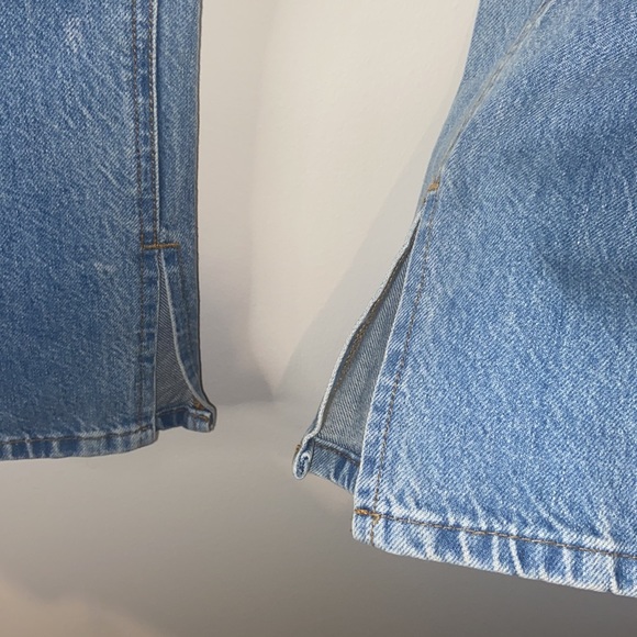 Zara Denim Blue Flare Jeans - Picture 8 of 11